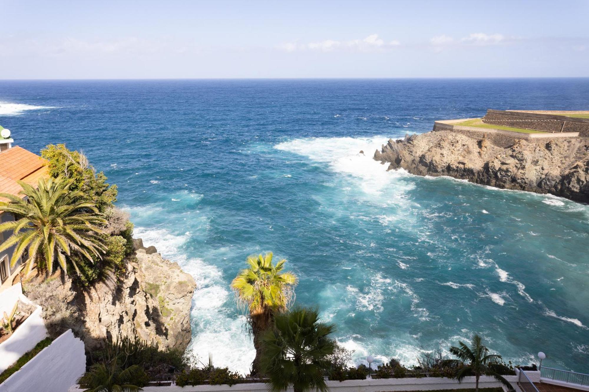 San Marcos  Cozy Seafront Studio With Balcony & Ocean Views מראה חיצוני תמונה