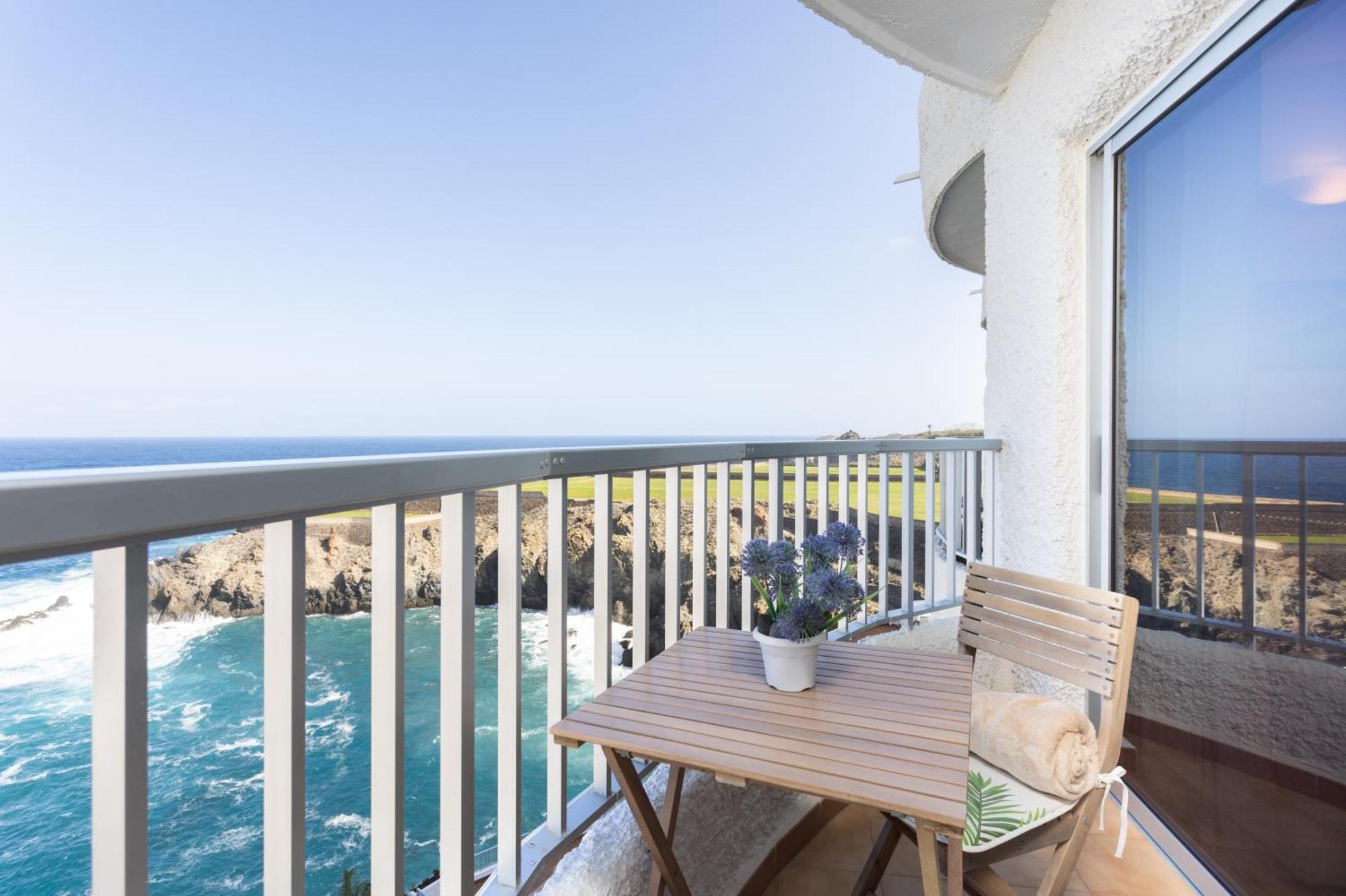 San Marcos  Cozy Seafront Studio With Balcony & Ocean Views מראה חיצוני תמונה